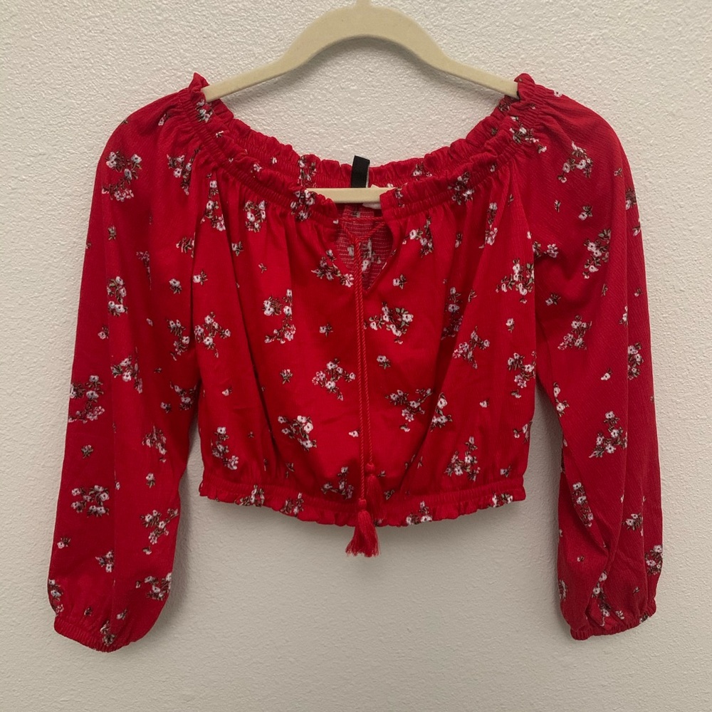 Off the shoulder top